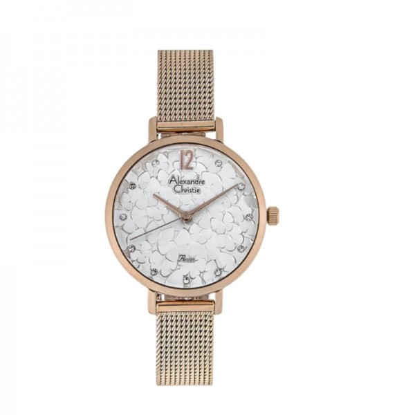 Alexandre Christie AC 2728 Rosegold White LHBRGSL